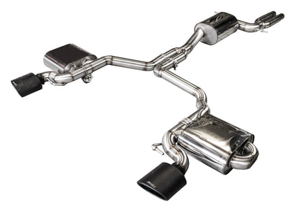 Audi A4 - EGO-X Duplex Performance Auspuff Anlage ab Kat