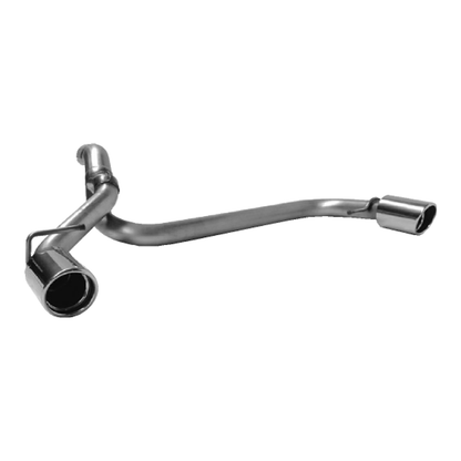 Mazda 3 (Bk) - Bastuck Duplex Auspuff Anlage ab Kat Ø 63MM