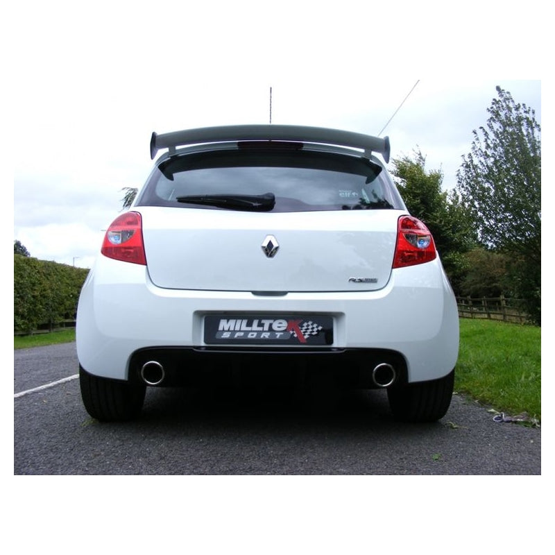 Renault Clio 3 RS Facelift - Milltek Duplex Performance Auspuff Anlage