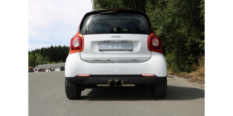 Smart Fortwo - Fox Performance Auspuff Mittig