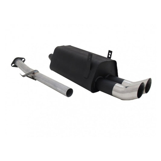 BMW E36 316i COUPE - NOVUS SPORT AUSPUFF 2 x Ø 76MM DTM