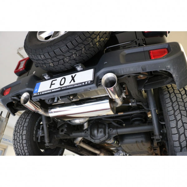 Jeep Wrangler - Fox Duplex Performance Auspuff