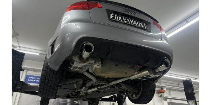 Audi A4 Quattro - Fox Duplex Performance Auspuff
