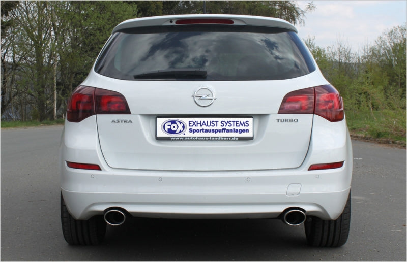 Opel Astra J Sportstourer - Fox Duplex Performance Auspuff