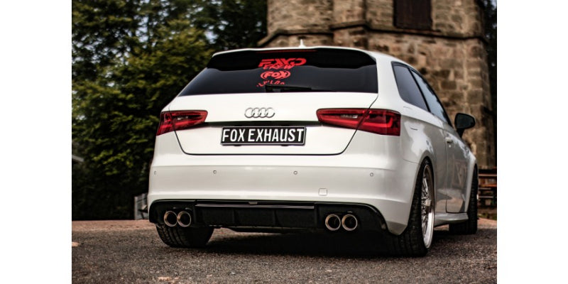 Audi A3 Sportback Quattro - Fox Duplex Performance Auspuff