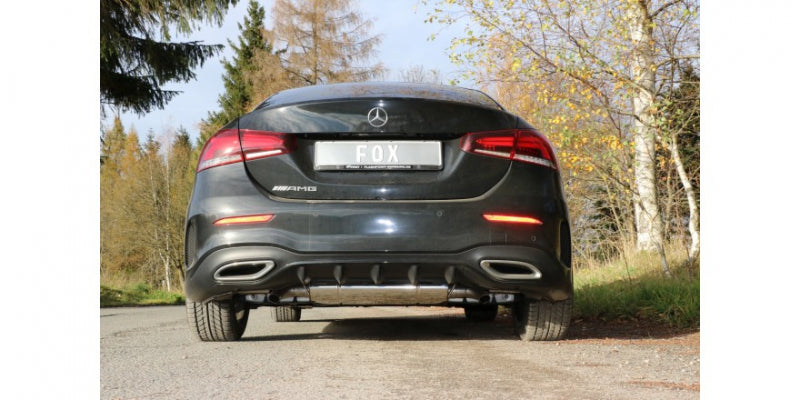 Mercedes A-Klasse - Fox Duplex Performance Auspuff Anlage ab OPF