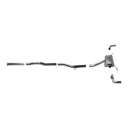 Volvo S60 R-Design - Bastuck Duplex Auspuff Anlage Ø 70MM