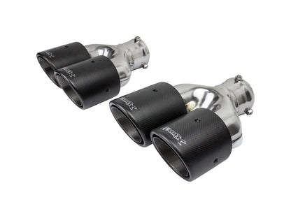 EGO-X 101mm Echt Carbon Endrohr mit Kugelkopf-Prinzip