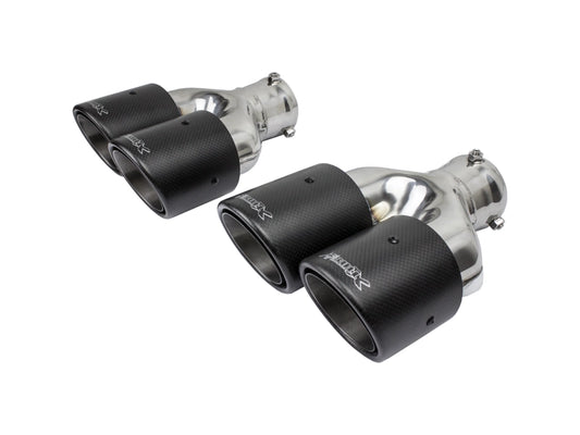 EGO-X 101mm Echt Carbon Endrohr mit Kugelkopf-Prinzip