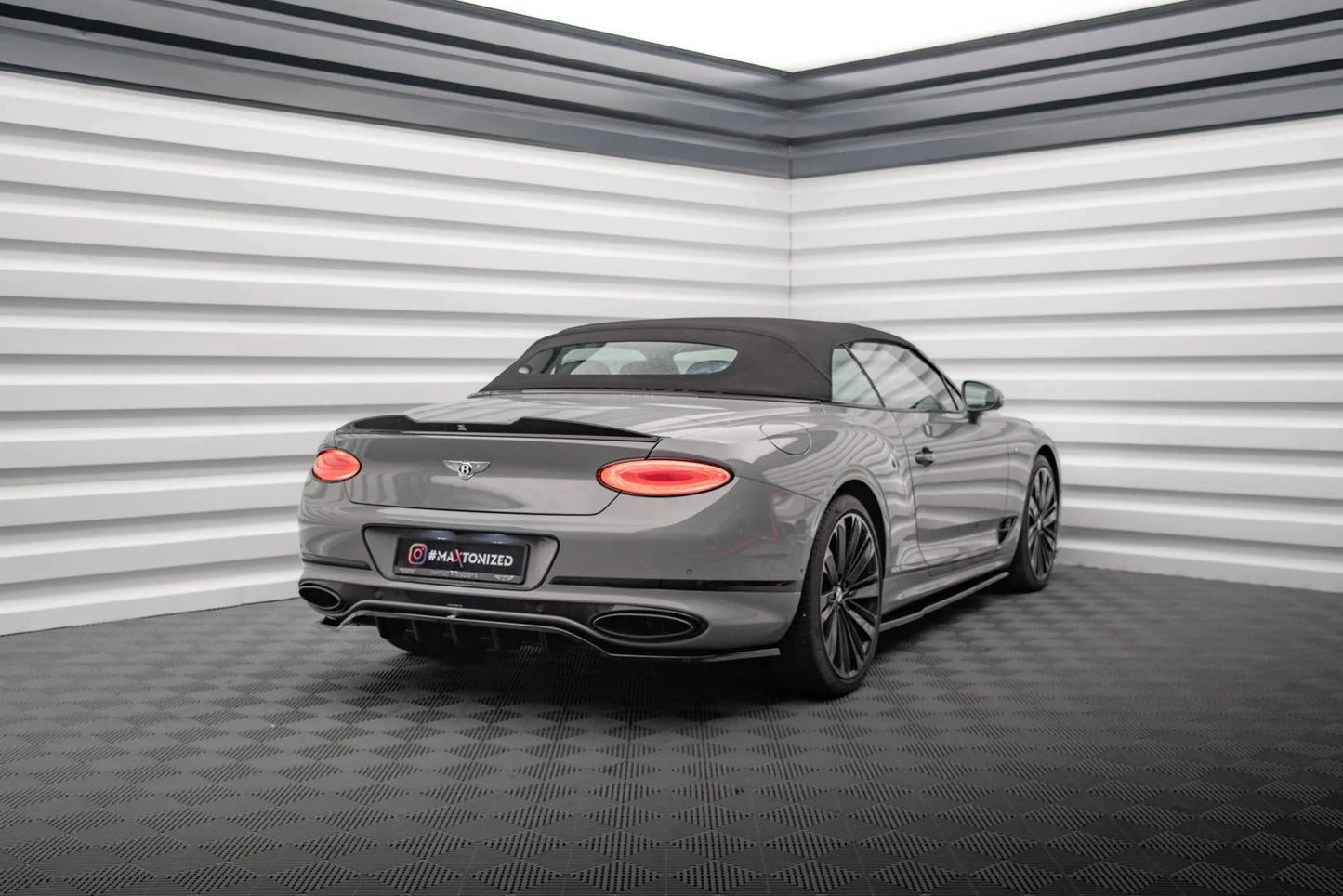 Bentley Continental Convertible GT - 3D Heck Spoiler Maxton Design 
