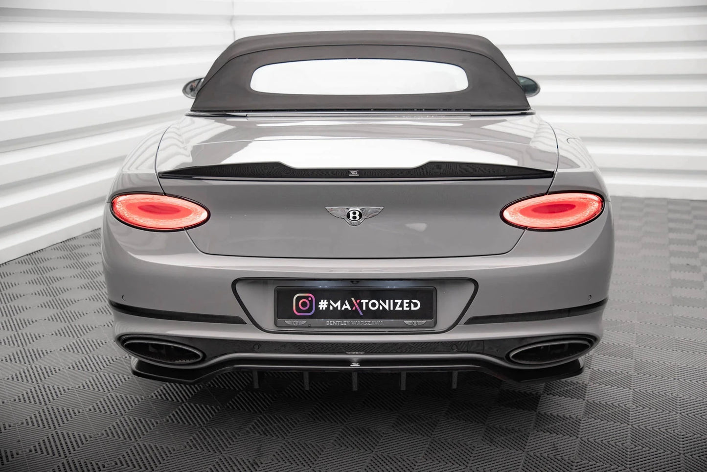 Bentley Continental Convertible GT - 3D Heck Spoiler Maxton Design 