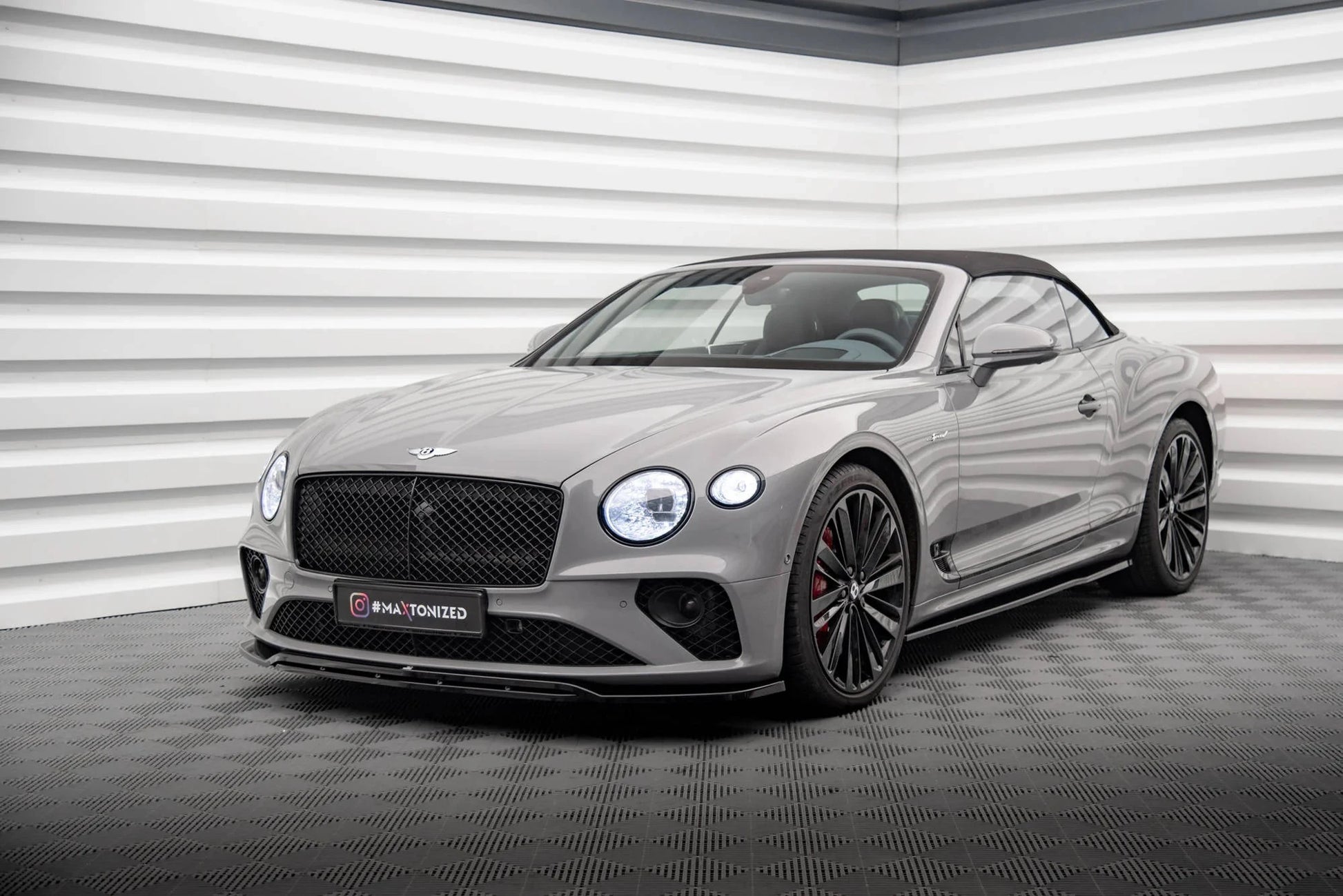 Bentley Continental Convertible GT - Frontspoiler - Frontlippe Maxton Design 