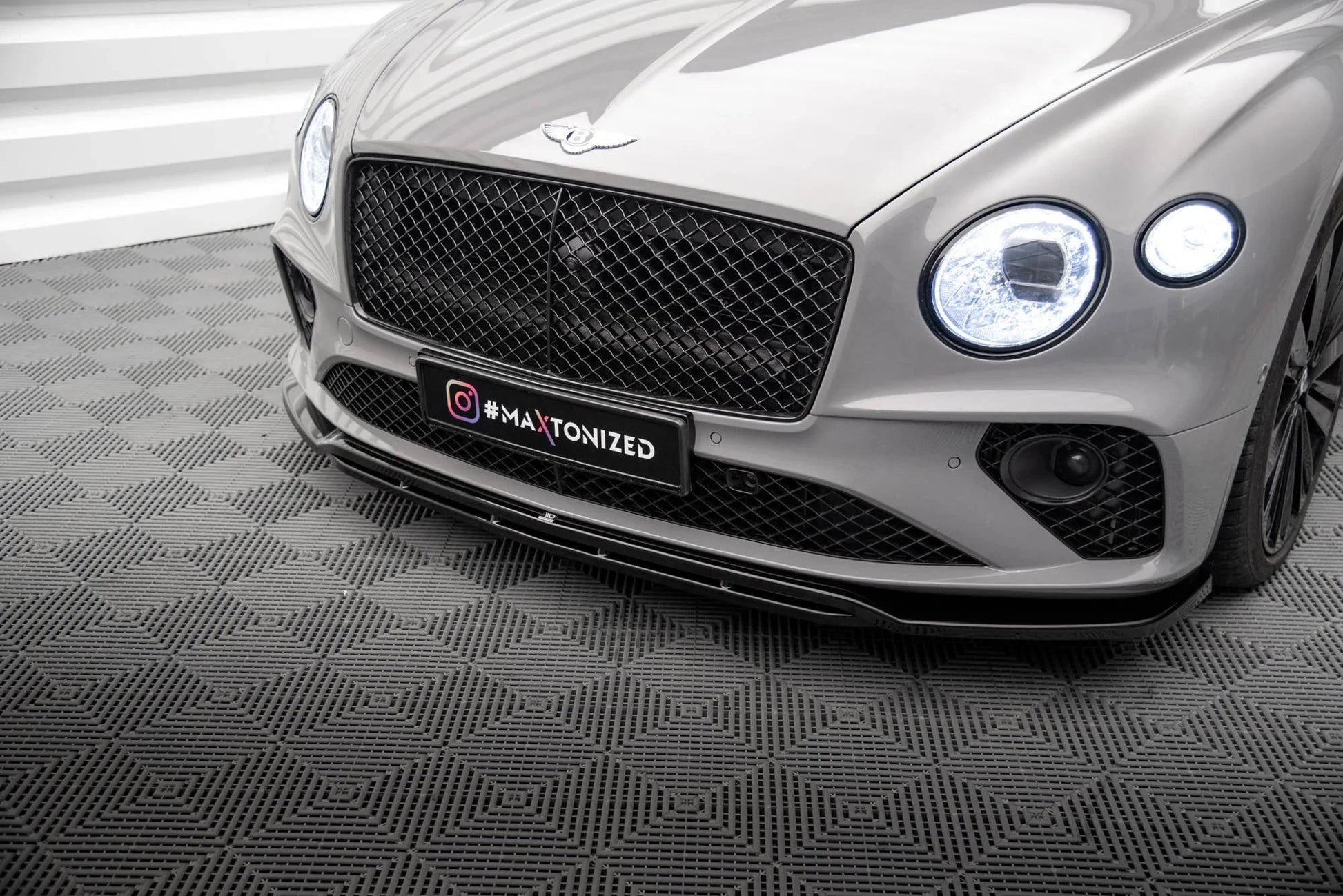 Bentley Continental Convertible GT - Frontspoiler - Frontlippe Maxton Design 
