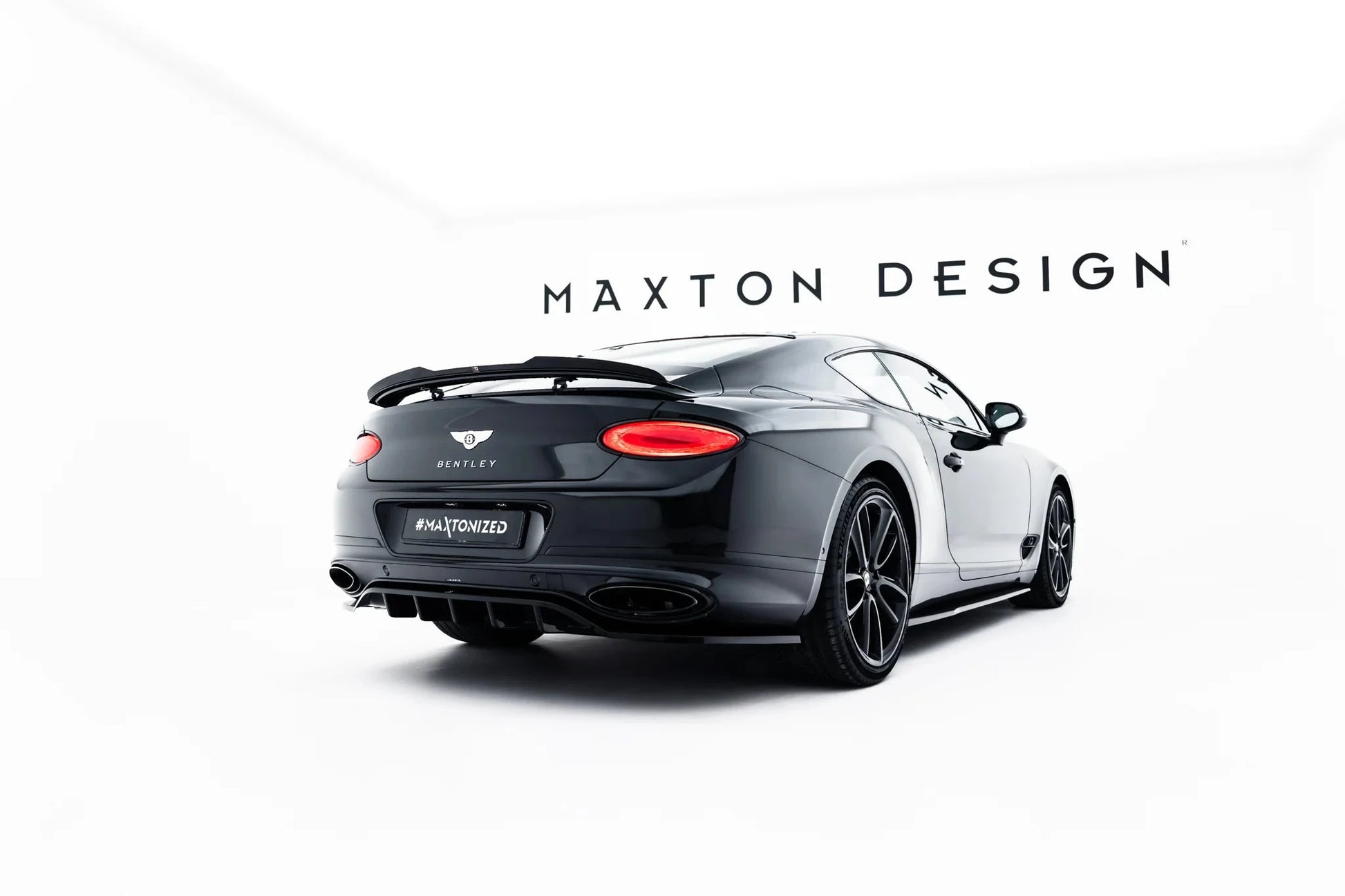 Bentley Continental Coupe GT - 3D Heck Spoiler Maxton Design 