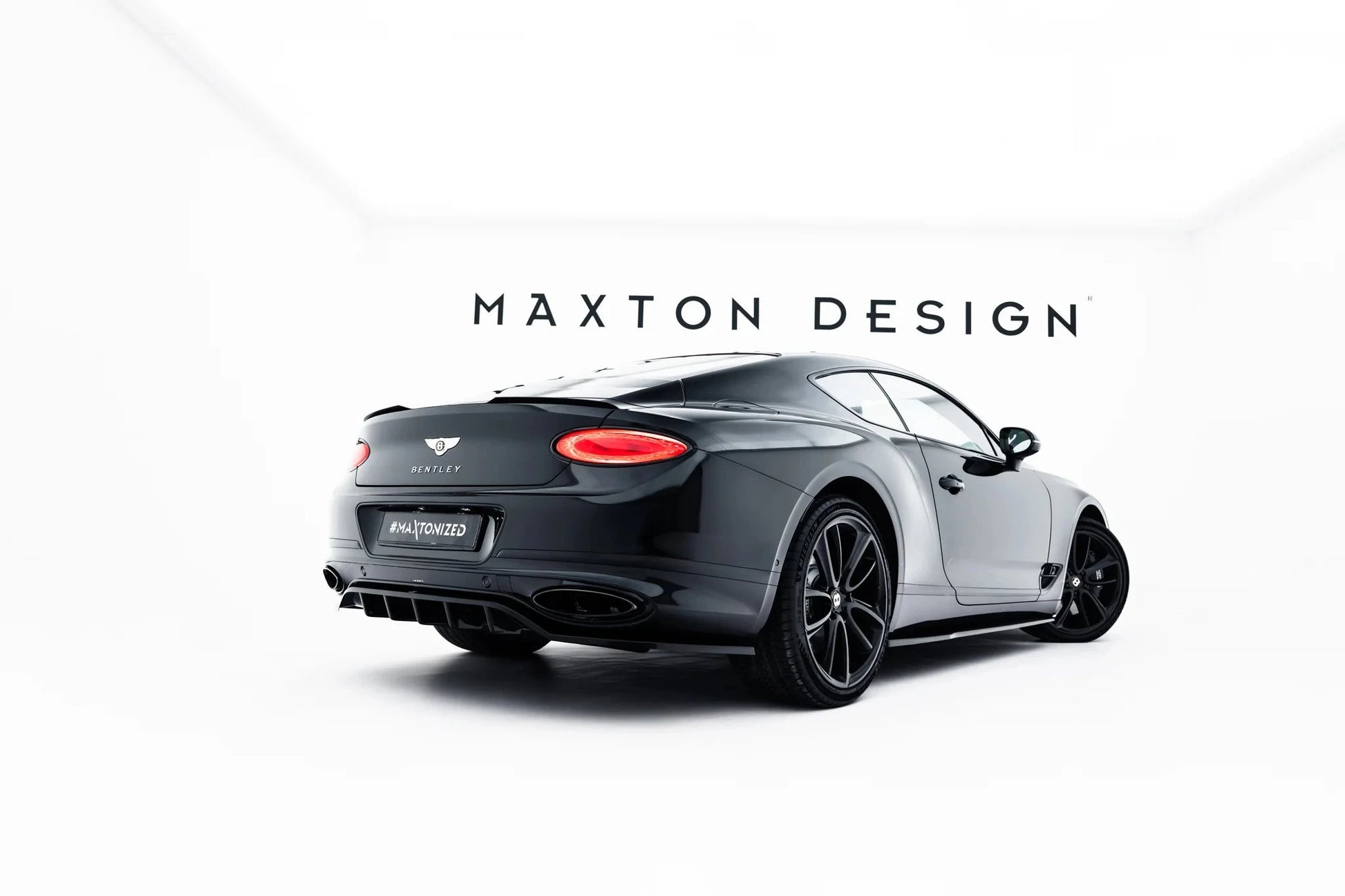 Bentley Continental Coupe GT - 3D Heck Spoiler Maxton Design 