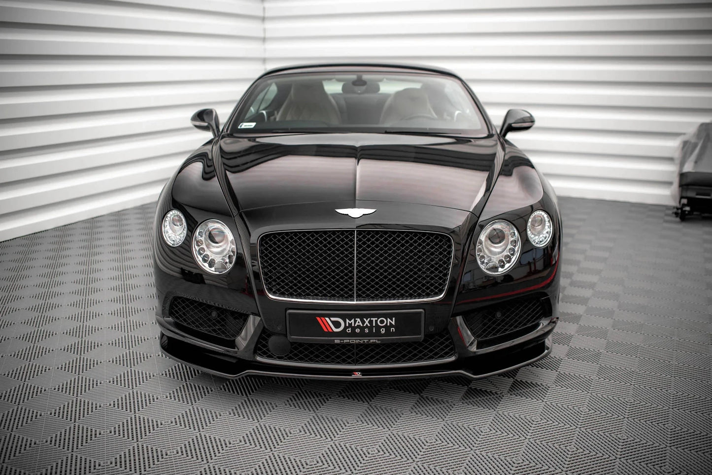 Bentley Continental GT V8 S - Frontspoiler - Frontlippe V.1 Maxton Design 