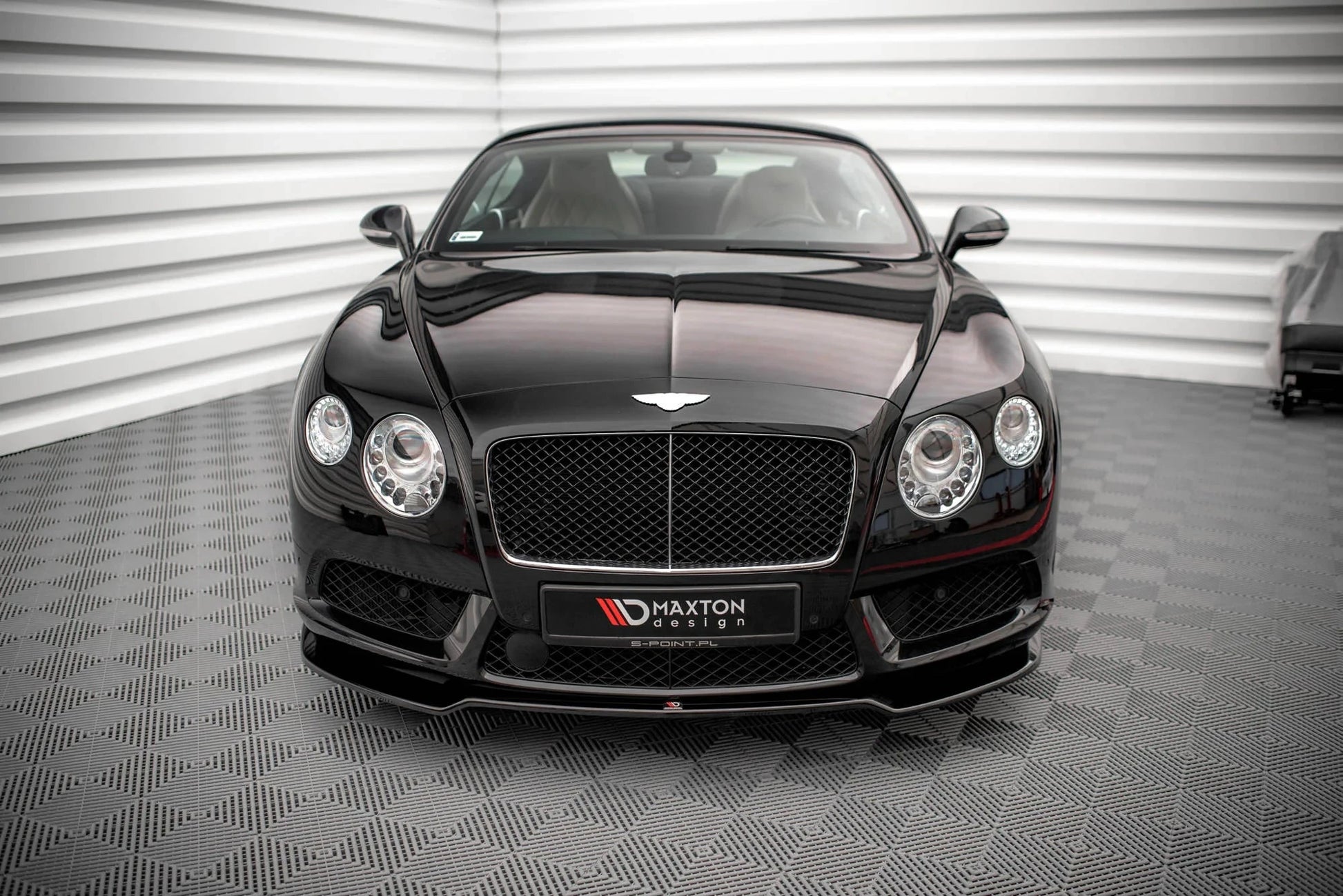 Bentley Continental GT V8 S - Frontspoiler - Frontlippe V.1 Maxton Design 