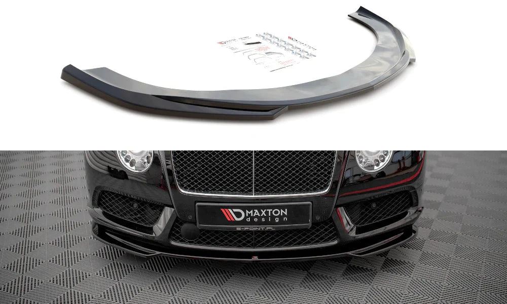 Bentley Continental GT V8 S - Frontspoiler - Frontlippe V.2 Maxton Design 
