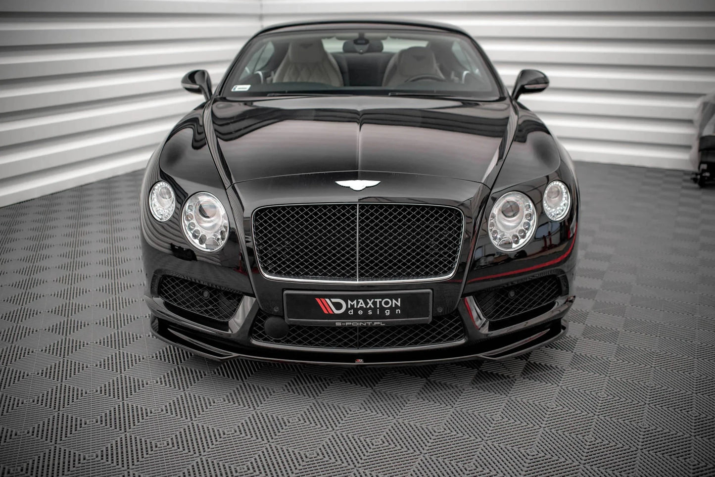 Bentley Continental GT V8 S - Frontspoiler - Frontlippe V.2 Maxton Design 