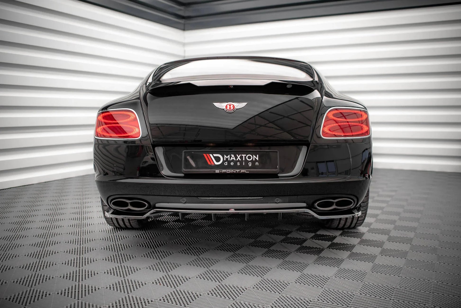 Bentley Continental GT V8 S - Heck Ansatz Maxton Design 