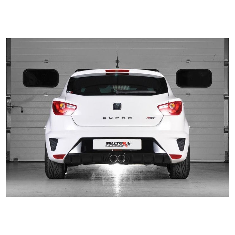 Seat Ibiza Cupra - Milltek Ø 63.5mm Auspuffanlage Mittig
