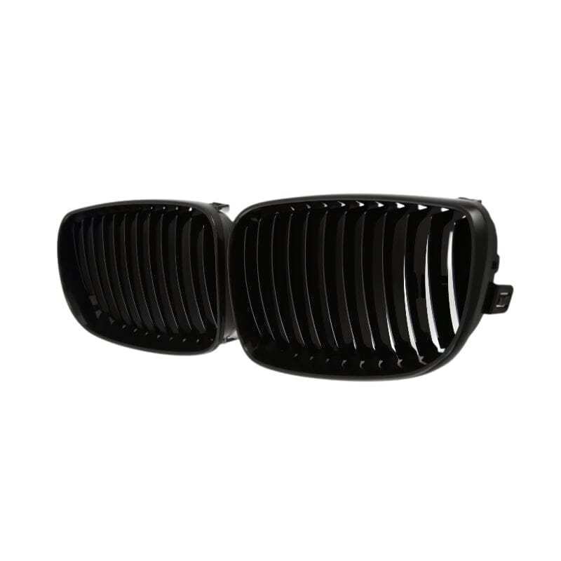 BMW 1er E82 LCI Kühlergrill Glanz Schwarz BST 