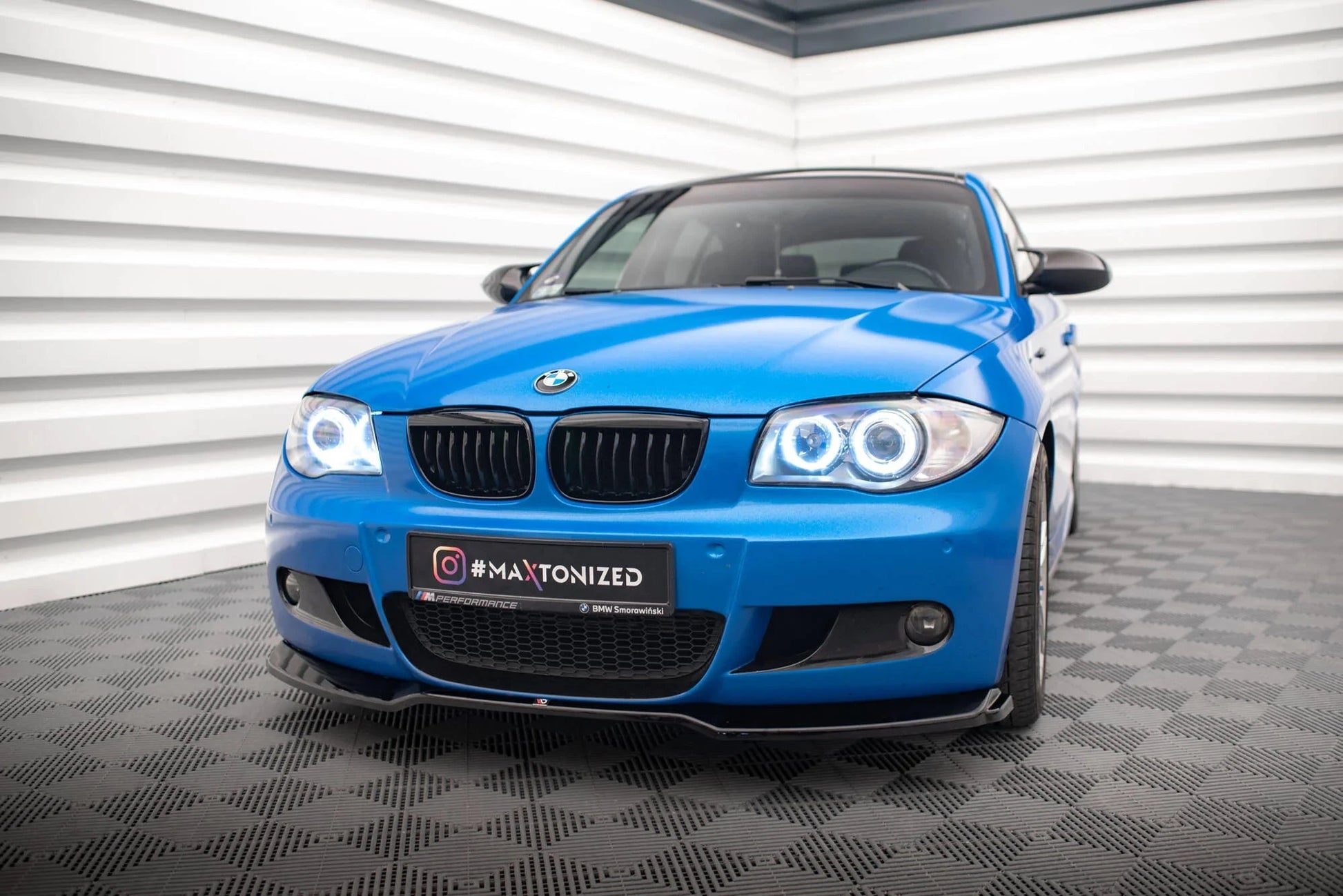 BMW 1er E87 Facelift M-Paket - Frontspoiler - Frontlippe V.1 Maxton Design 