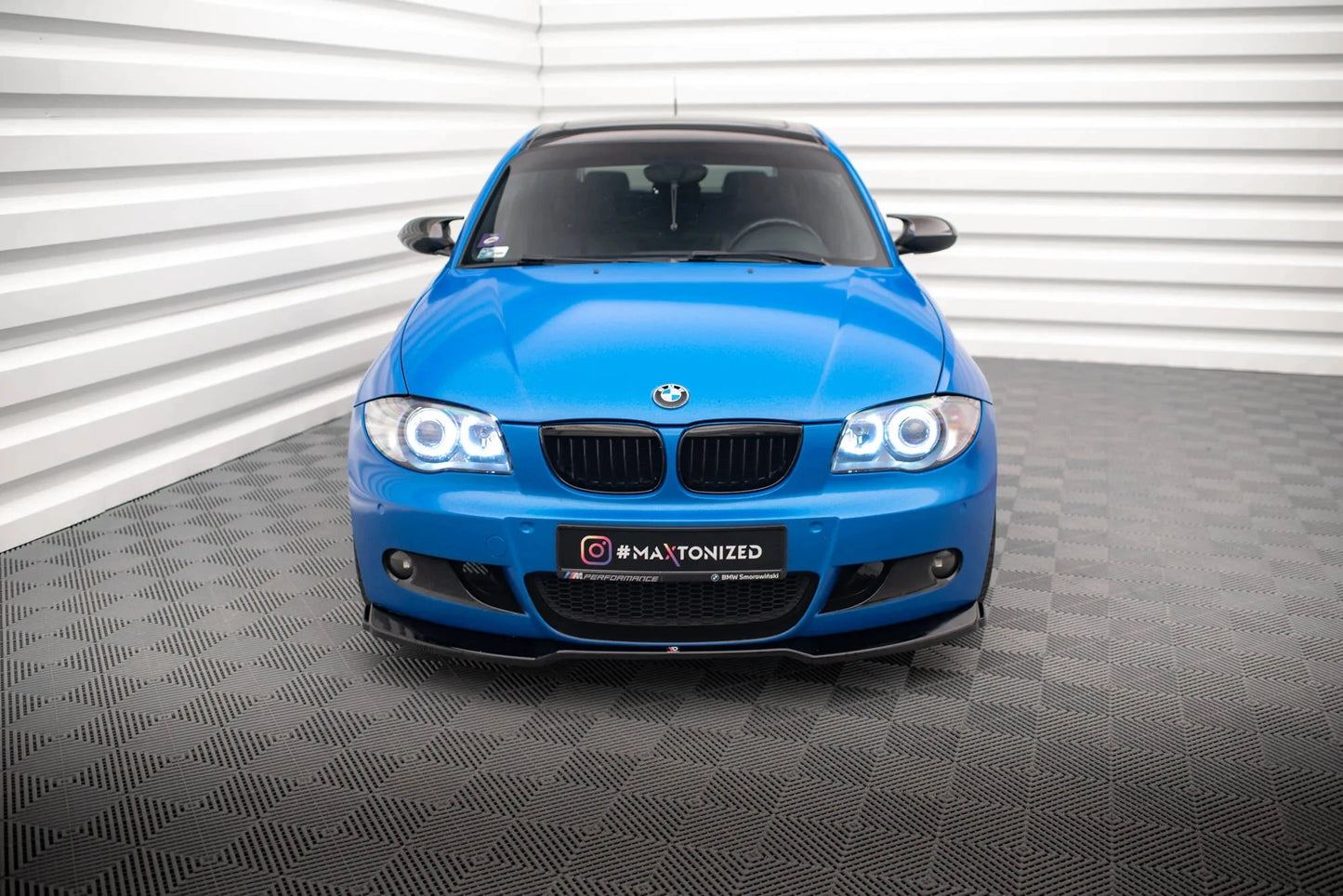 BMW 1er E87 Facelift M-Paket - Frontspoiler - Frontlippe V.1 Maxton Design 