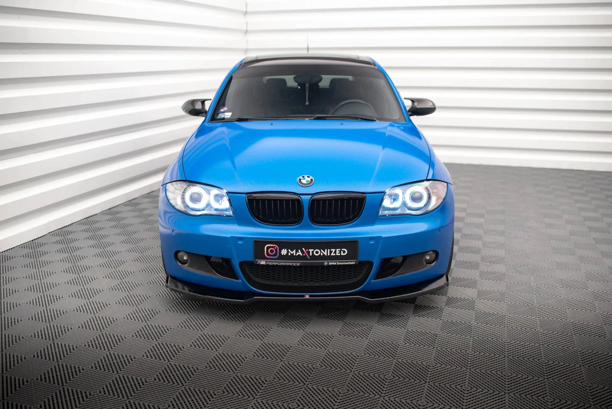 BMW 1er E87 Facelift M-Paket - Frontspoiler - Frontlippe V.1 Maxton Design 