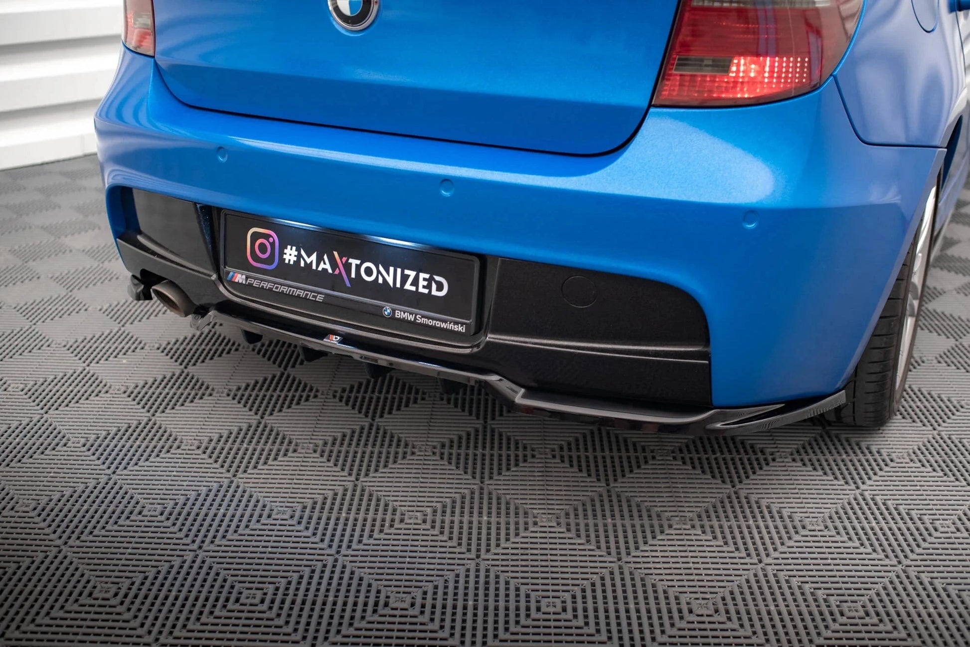 BMW 1er E87 Facelift M-Paket - Heck Ansatz Maxton Design 
