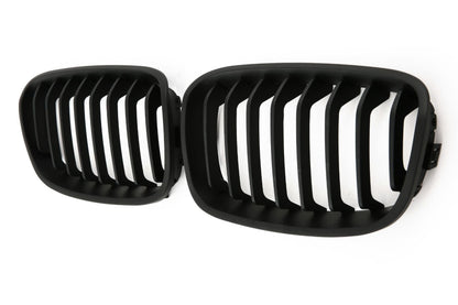 BMW 1er F20 Kühlergrill Schwarz Matt