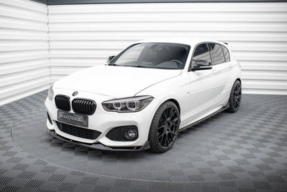 BMW 1er F20 Facelift M-Paket - CSL Optik Frontspoiler - Frontlippe V.4 (DTC) Maxton Design 