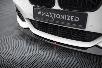 BMW 1er F20 Facelift M-Paket - CSL Optik Frontspoiler - Frontlippe V.4 (DTC) Maxton Design 
