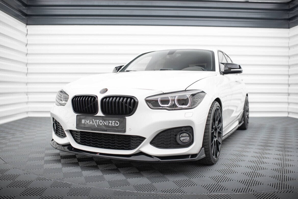 BMW 1er F20 Facelift M-Paket - CSL Optik Frontspoiler - Frontlippe V.4 (DTC) Maxton Design 