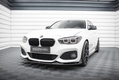 BMW 1er F20 Facelift M-Paket - CSL Optik Frontspoiler - Frontlippe V.4 (DTC) Maxton Design 