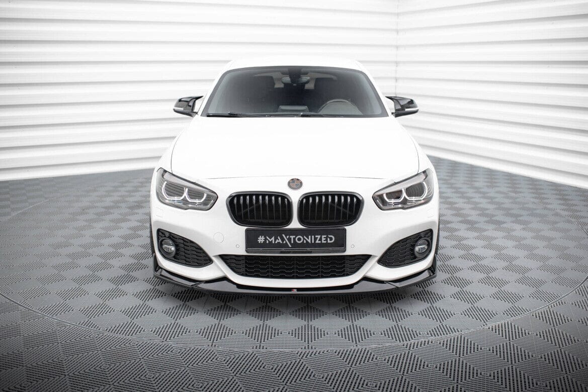 BMW 1er F20 Facelift M-Paket - CSL Optik Frontspoiler - Frontlippe V.4 (DTC) Maxton Design 