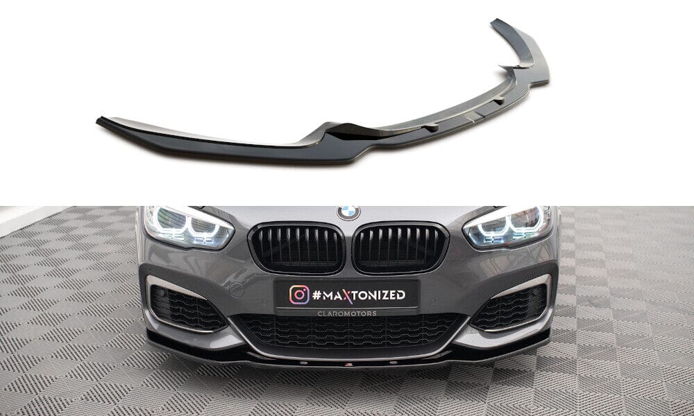 BMW 1er F20 Facelift M-Paket - Frontspoiler - Frontlippe V.1 (DTC) Maxton Design 