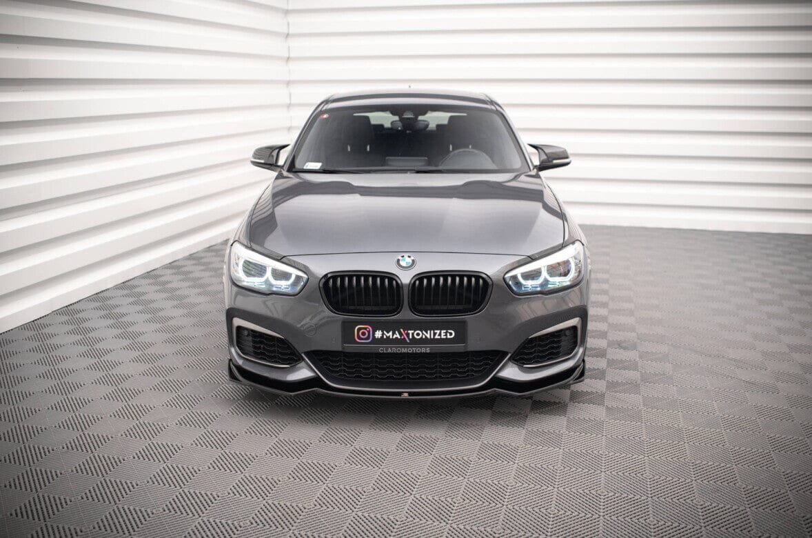 BMW 1er F20 Facelift M-Paket - Frontspoiler - Frontlippe V.2 (DTC) Maxton Design 