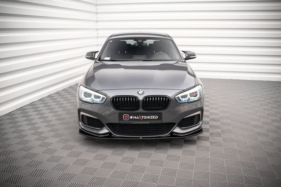 BMW 1er F20 Facelift M-Paket - Frontspoiler - Frontlippe V.3 (DTC) Maxton Design 