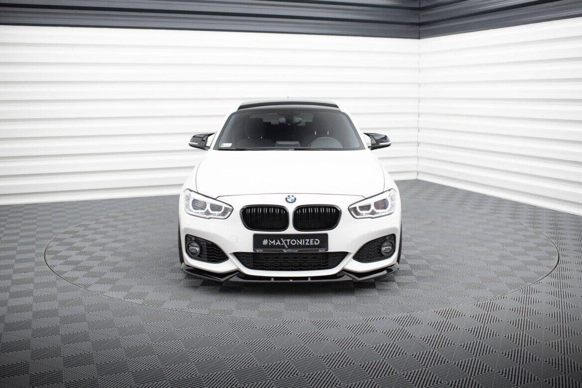 BMW 1er F20 Facelift M-Paket - Frontspoiler - Frontlippe V.5 Maxton Design 