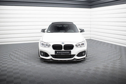 BMW 1er F20 Facelift M-Paket - Frontspoiler - Frontlippe V.5 Maxton Design 