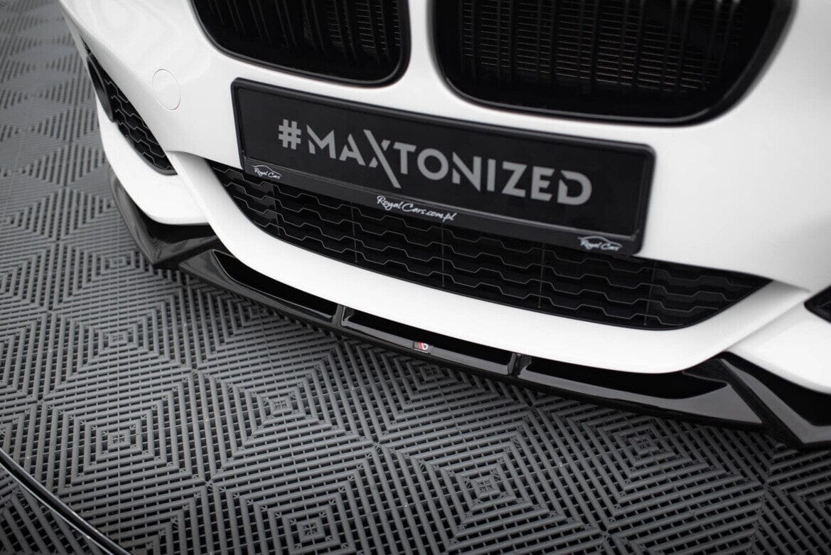 BMW 1er F20 Facelift M-Paket - Frontspoiler - Frontlippe V.5 Maxton Design 