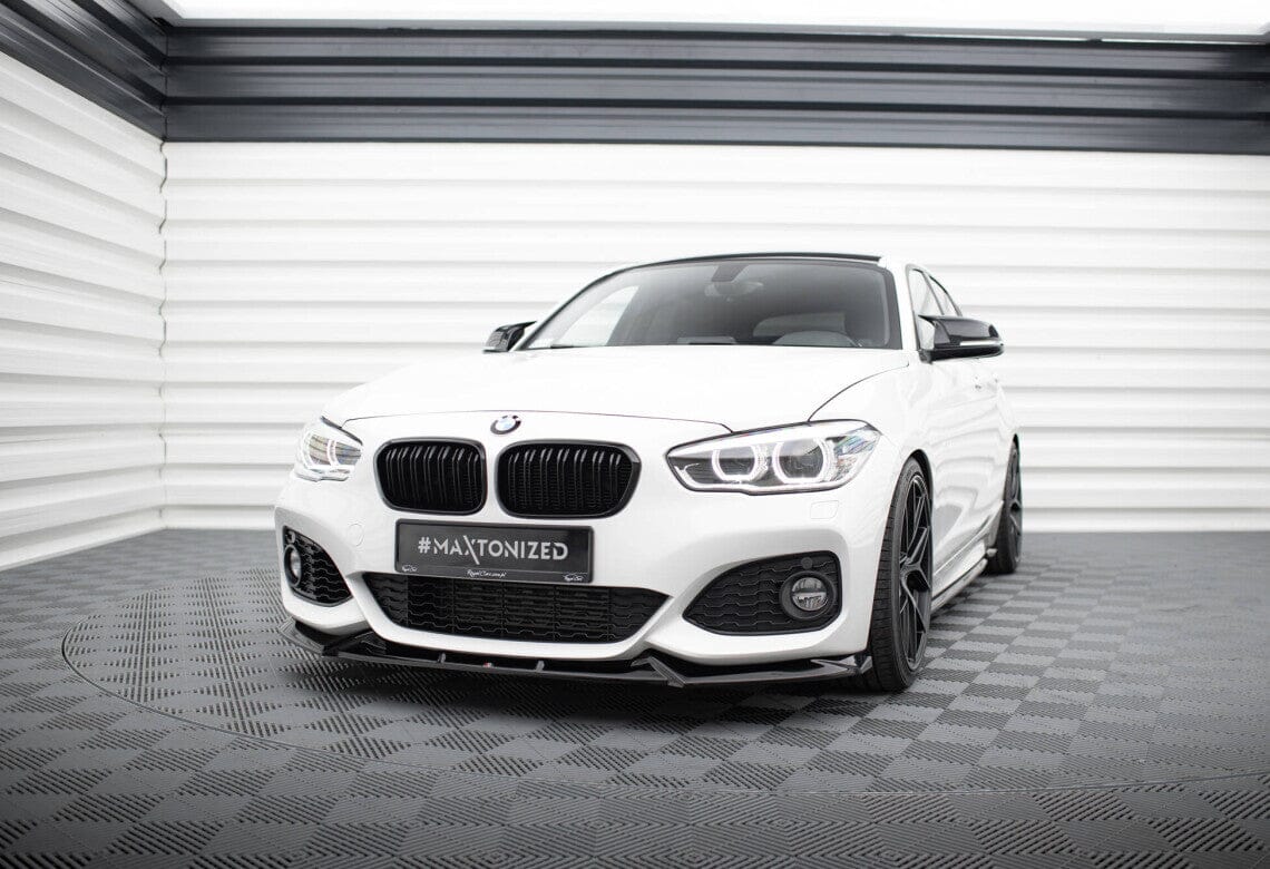 BMW 1er F20 Facelift M-Paket - Frontspoiler - Frontlippe V.5 Maxton Design 