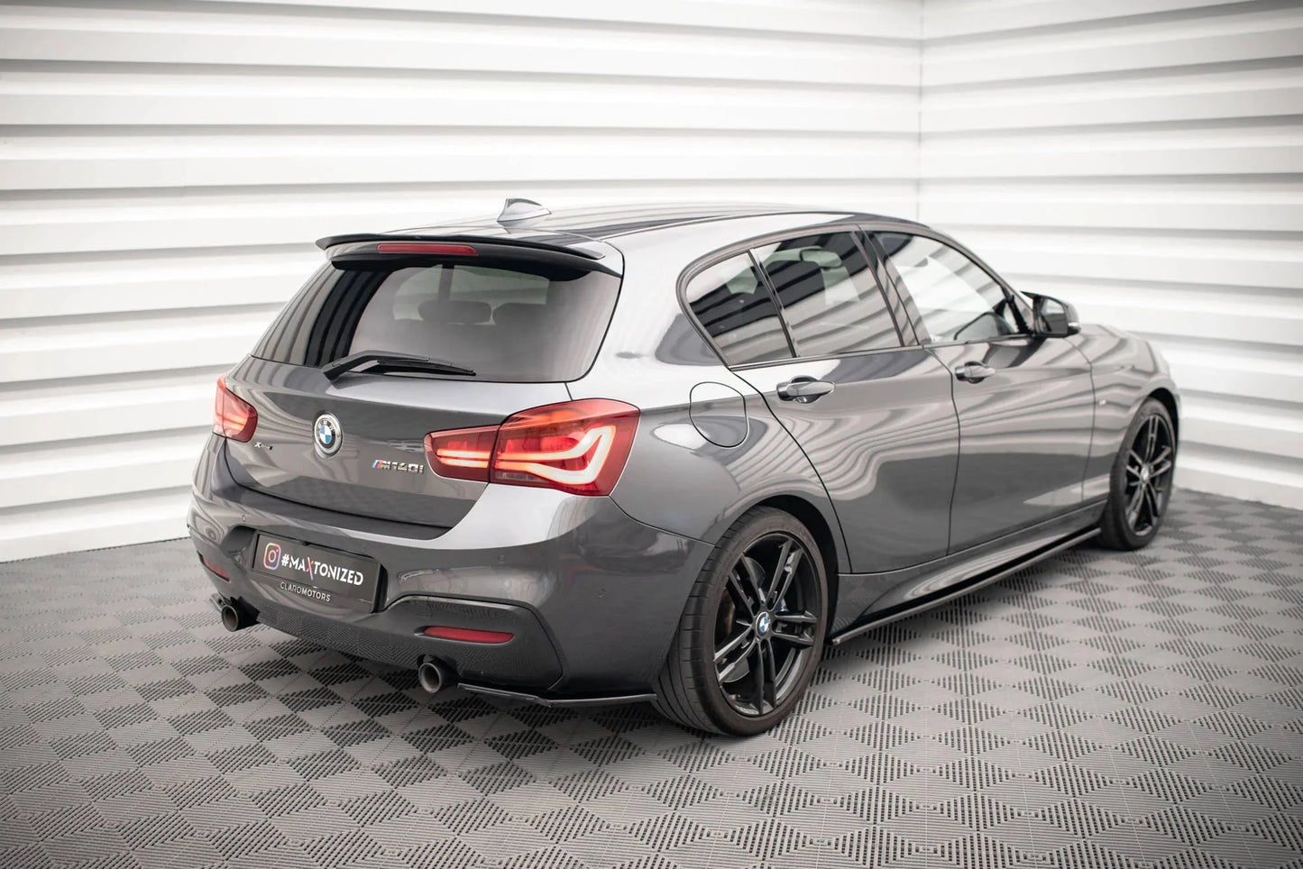 BMW 1er F20 Facelift M-Paket - Heck Flaps Maxton Design 