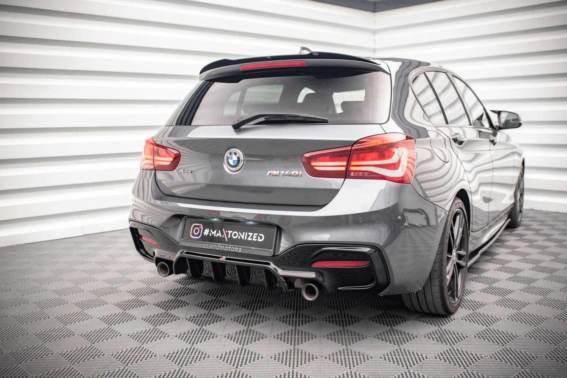 BMW 1er F20 - Heck Diffusor Maxton Design 