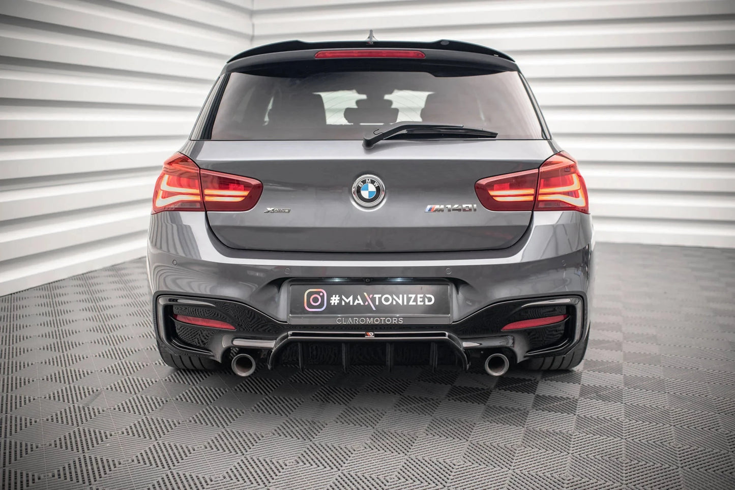 BMW 1er F20 - Heck Diffusor Maxton Design 