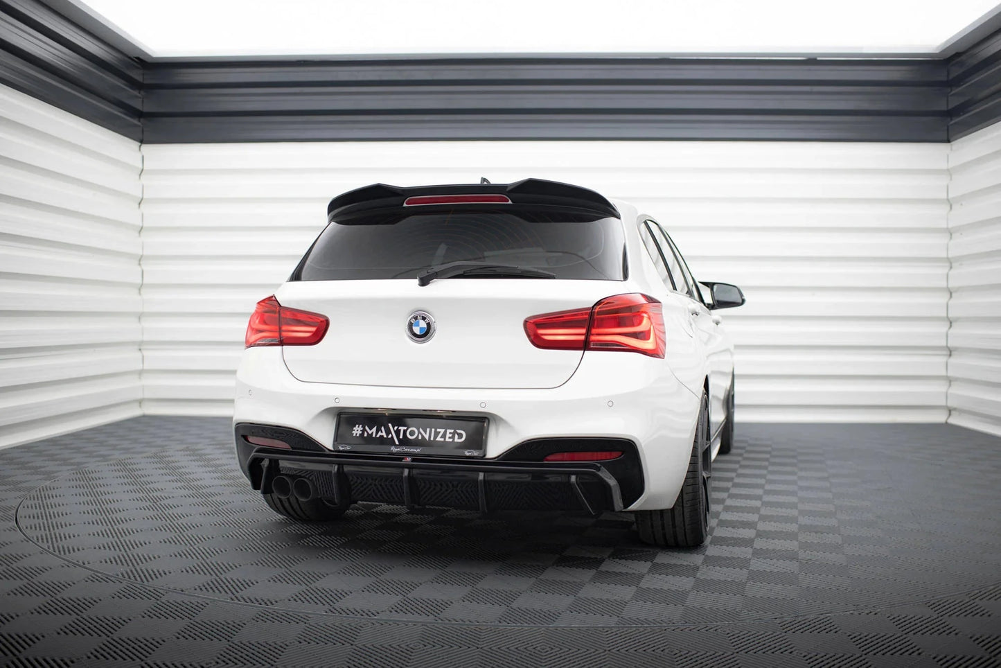 BMW 1er F20 - Heck Diffusor V.3 OO- Maxton Design 