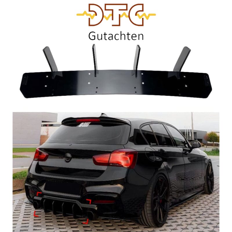 BMW 1er F20 LCI M140i Diffusor Ansatz – Facelift Modell BestTuning 