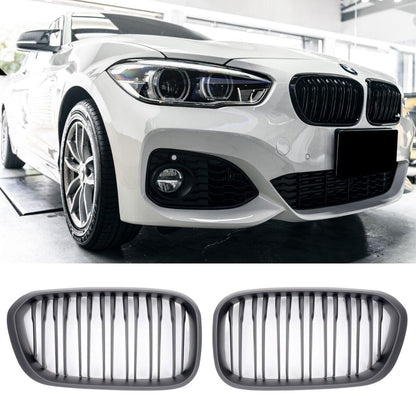 BMW 1er F20 M Design Sportgrill Schwarz Matt BST 