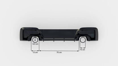 BMW 1er F20 M135i - Heck Diffusor O-O V.1 Maxton Design 